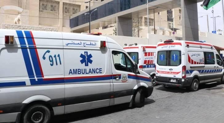 إصابة 7 أشخاص بتدهور شاحنة واصطدامها بمركبات على طريق الحزام الدائري في عمّان