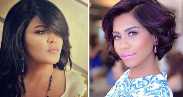 كلتاهما متهمتان بالخيانة  ..  رسالة مؤثرة من أحلام لشيرين بعد أزمتها