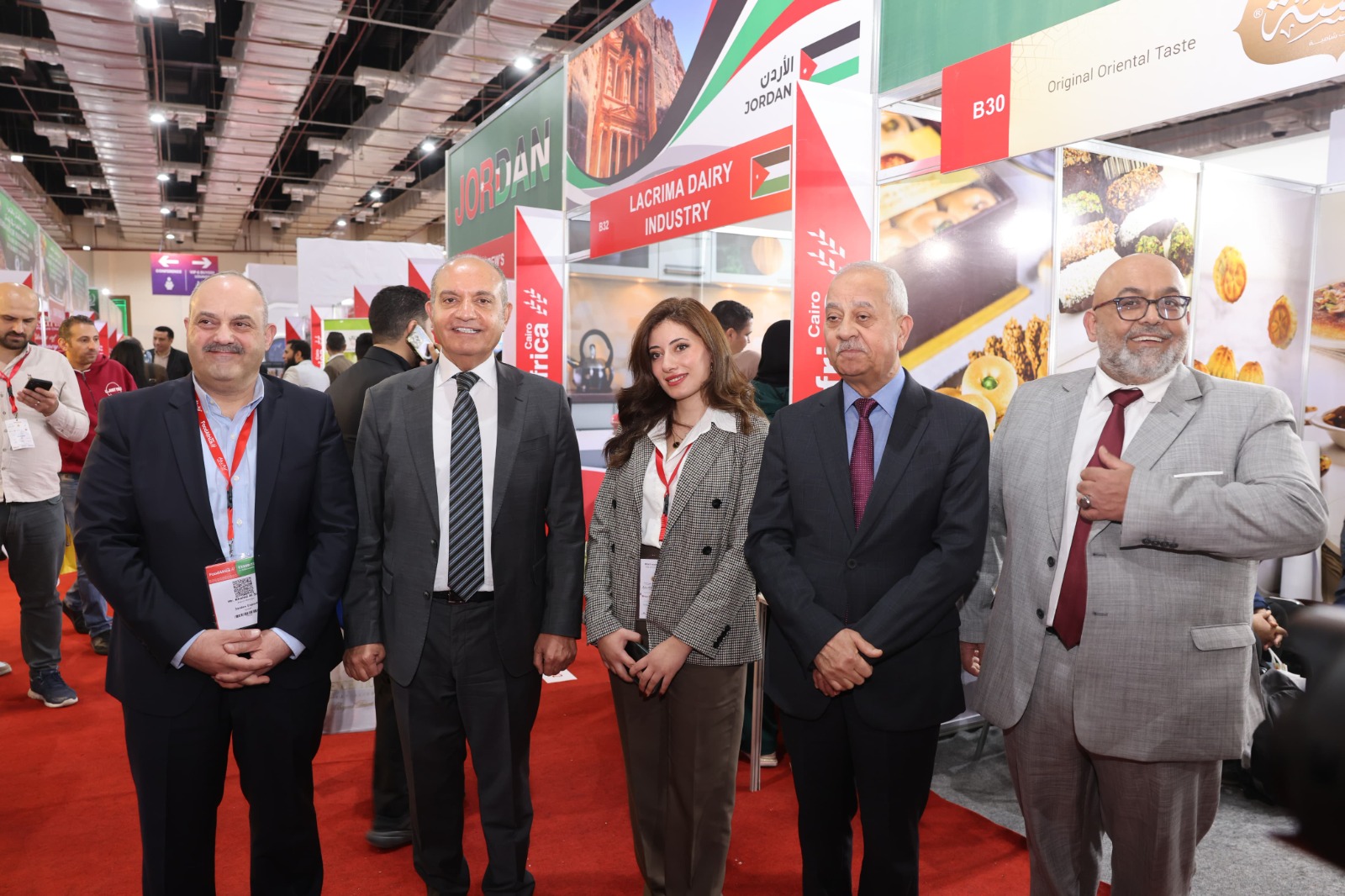 بتنظيم من شركة بيت التصدير ..  مشاركة اردنية مميزه في معرض "فود افريكا “ 