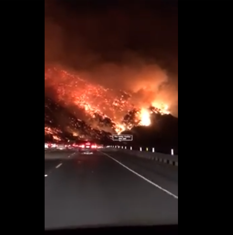 فيديو مرعب ..  ارتفاع عدد ضحايا حرائق الغابات في شمال كاليفورنيا إلى 71 شخصاً