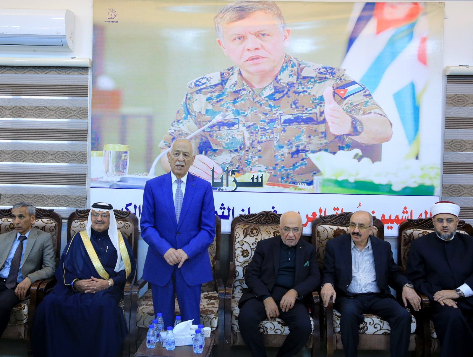 مندوبا عن الملك وولي العهد ..  العيسوي يعزي العواملة بوفاة والدة الباشا محمد العواملة