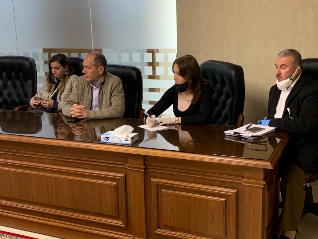 هيئة الاتصالات تعقد الاجتماع السادس لخلية الأزمة و تشكر الشركات على منح خطوط مجانية للمحجور عليهم في البحر الميت و العمري