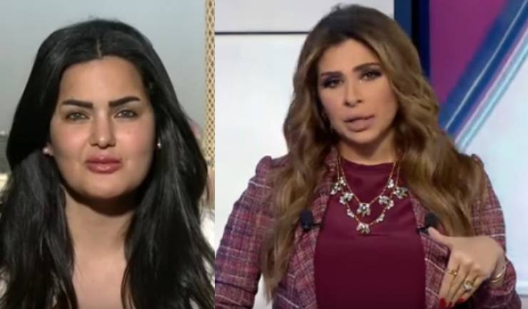 بالفيديو ..  هذا ما حدث بين 'سما المصري' ومذيعة 'العربية' على الهواء مباشرة!