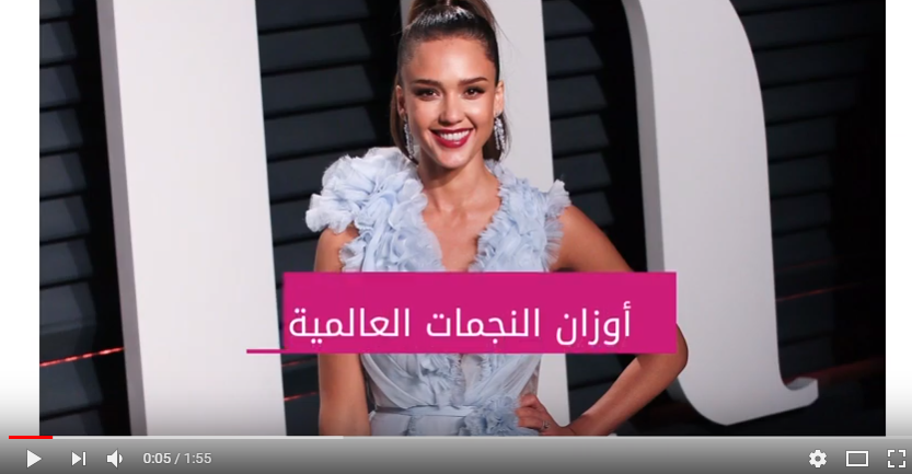 بالفيديو  .. لن تصدّق الأوزان التي تتمتّع بها النجمات العالميات