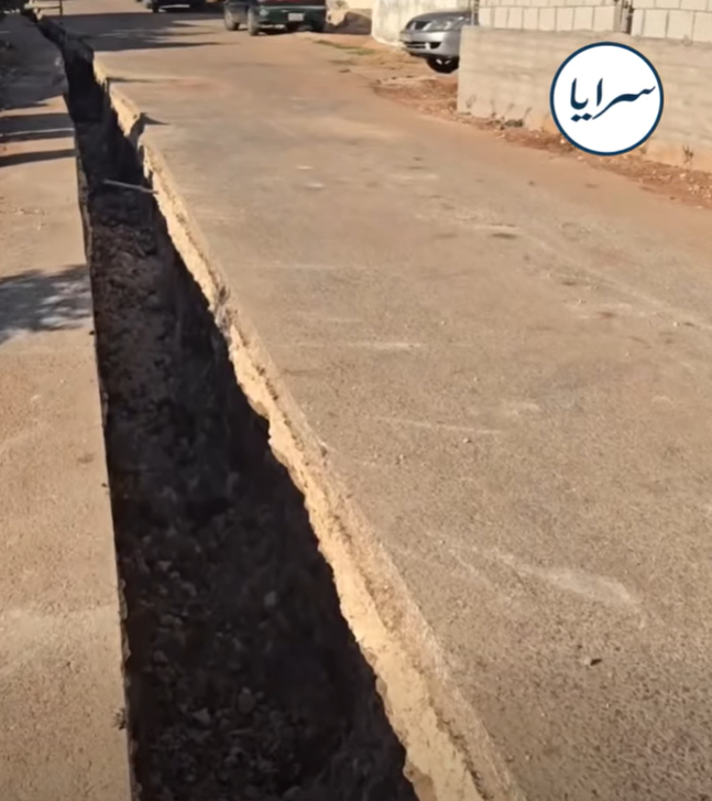 إصابة طفل بكسر في يده إثر سقوطه بحفرة في عجلون  ..  فيديو 