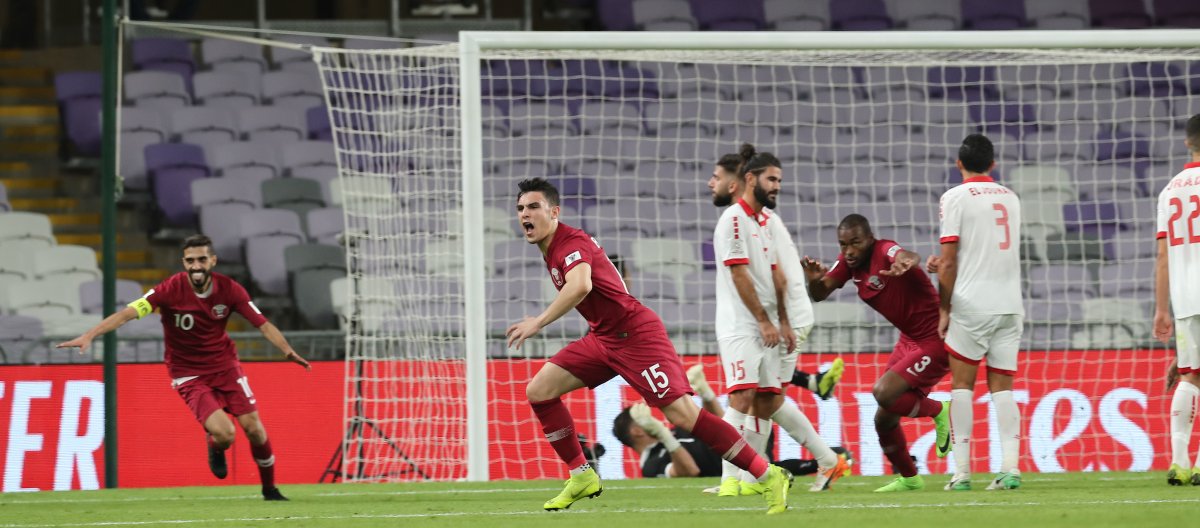 منتخب قطر يستهل مشواره القاري بثنائية في الشباك اللبنانية