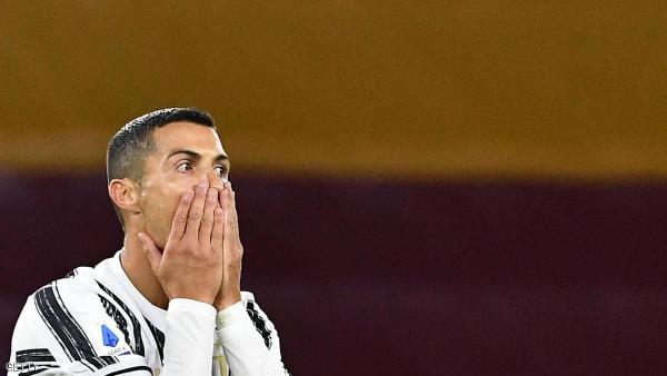رونالدو لا يزال مصابا بكورونا  ..  وقد يغيب عن لقاء برشلونة