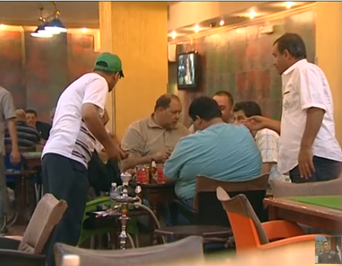 مقهى كاميرا خفية مميزة للفنان ضافي العبداللات