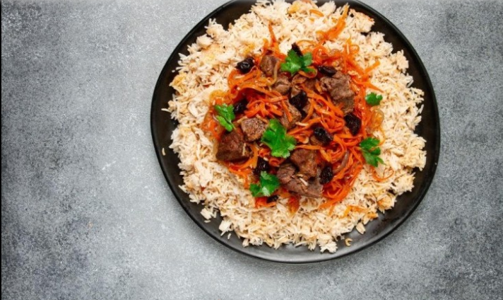 طريقة عمل الأرز البخاري باللحم