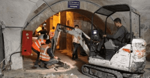 حفريات اسرائيلية جديدة بالاقصى…والاوقاف تحذر