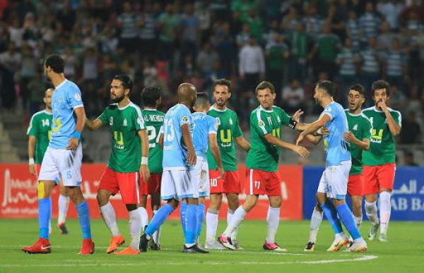 إنتهاء كلاسيكو الأردن بفوز الوحدات بهدفين دون رد  ..  فيديو 