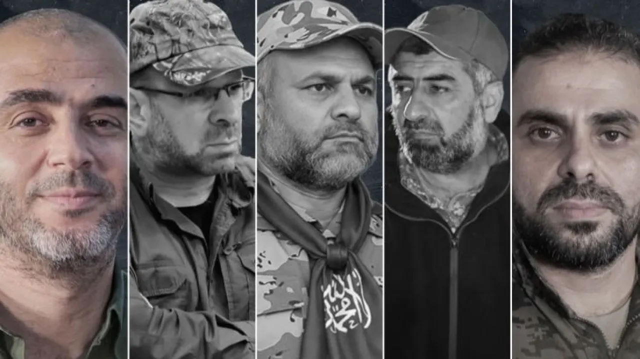 المهام التي كانوا يتولونها القادة الخمسة الذين وردت أسماؤهم في بيان "القسام"