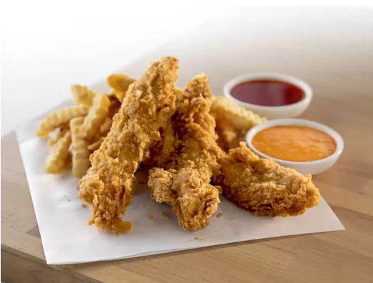 شرائح الدجاج المقرمشة للدايت