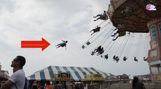 بالفيديو : أخطر 10 حوادث شهدتها ملاهي الألعاب في العالم