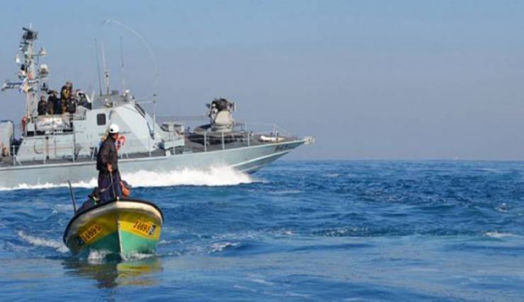 اعتقال خمسة صيادين في غزة