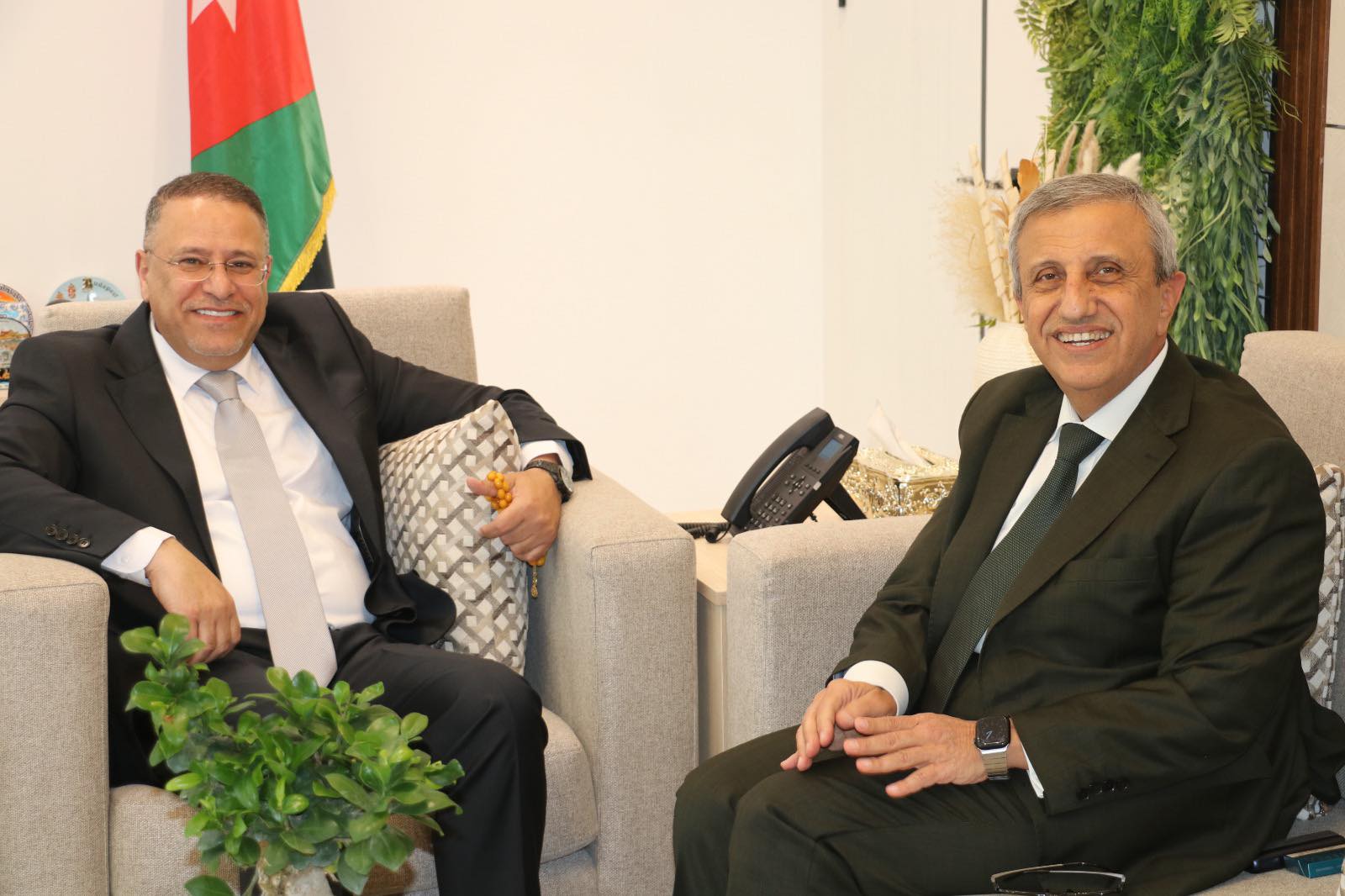العين عيسى مراد يزور مكاتب سرايا