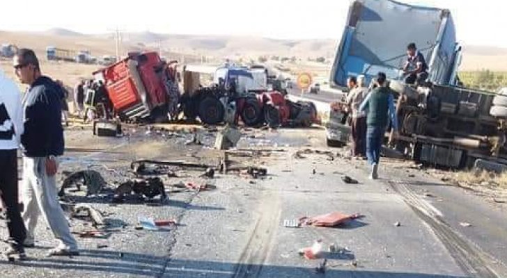 (10) وفيات على الطريق الصحراوي منذ بداية أيلول