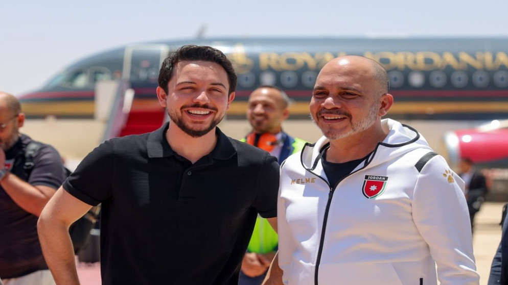 ولي العهد يشكر الأمير علي لدعمه المتواصل للنشامى بالتأهل لكأس العالم