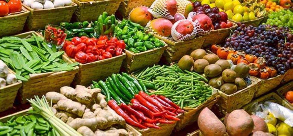 2332 طن خضار وفواكه ترد السوق المركزي اليوم