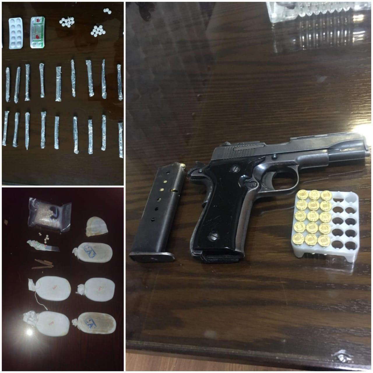 القبض على(36) شخصا بينهم ثلاثة من جنسية عربية وضبط كميات كبيرة من المواد المخدرة وسلاح ناري