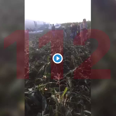 بالفيديو ..  إصابة شخصين إثر اشتعال النيران في طائرة ركاب لدى هبوطها اضطراريا قرب موسكو