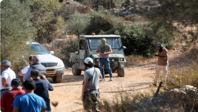 مستوطنون يهاجمون خربة المراجم جنوب نابلس