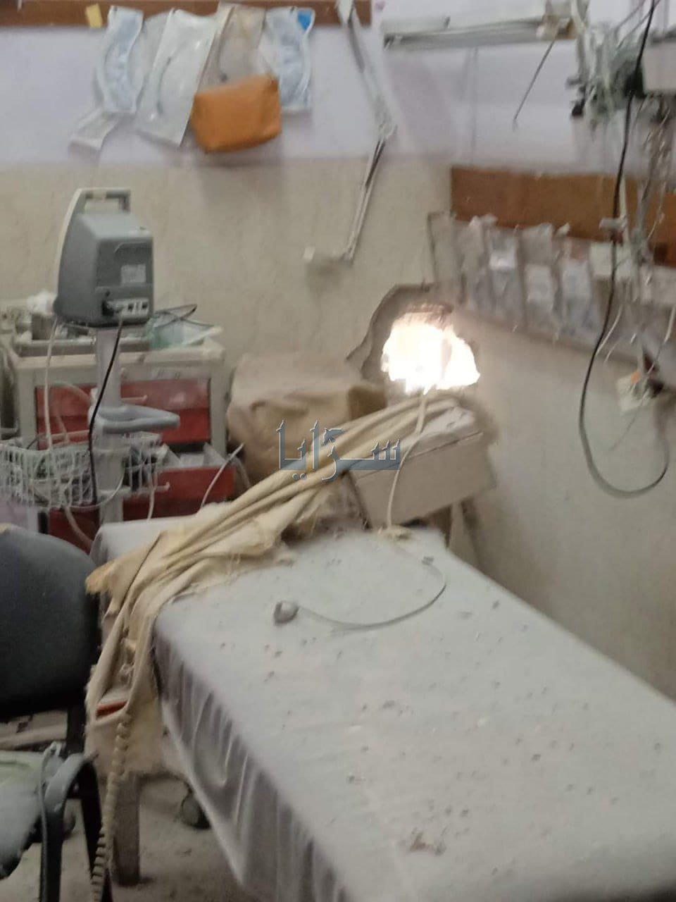 الاحتلال يستهدف مستشفى النصر للأطفال في غزة
