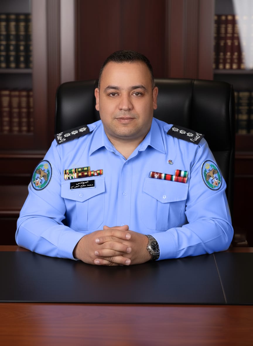 النقيب المهندس محمد مفلح الجراح ..  مبارك الترفيع