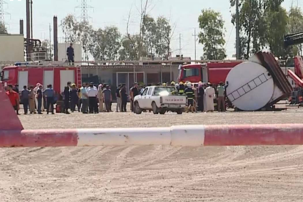 العراق  ..  فاجعة في أربيل بسبب خزان وقود