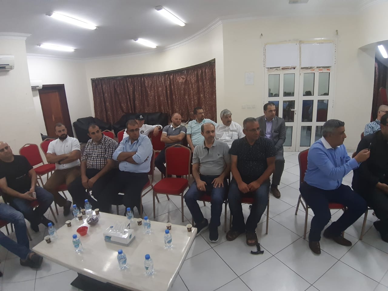 اجتماع لملتقى نشامى الجالية الاردنية في الدوحة لبحث الاستثمار  - صور 