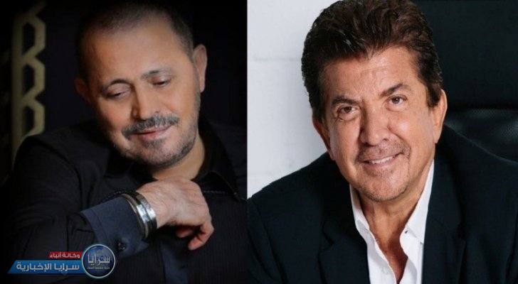 بالصور  ..  وليد توفيق بضيافة جورج وسوف