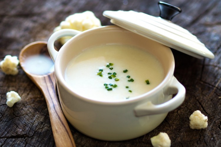 شوربة القرنبيط بالكريمة