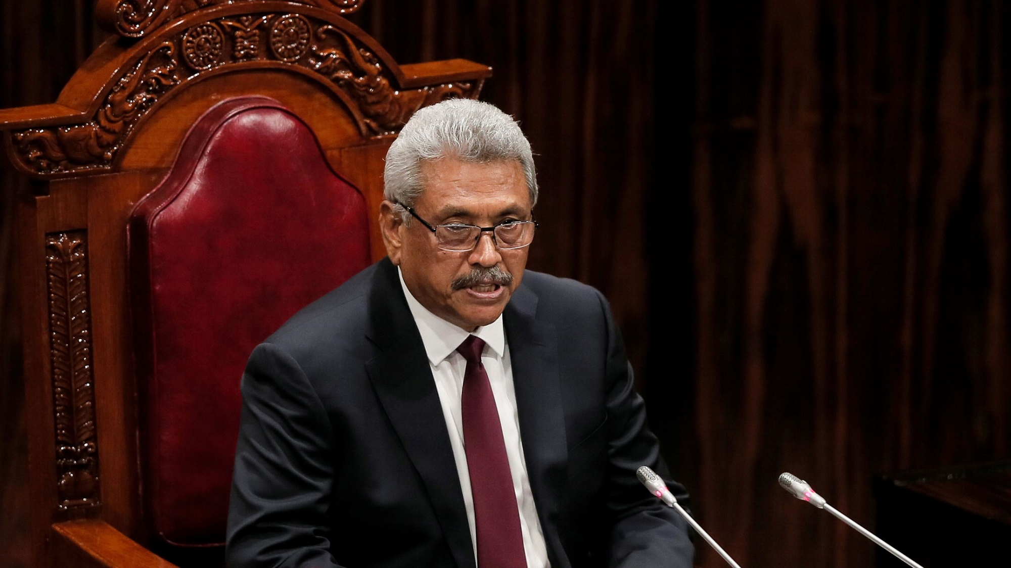 رئيس سريلانكا المستقيل: اتخذت "كافة الخطوات الممكنة" لتجنب الأزمة الاقتصادية