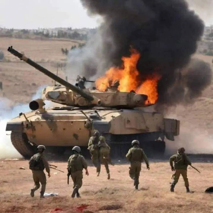 القسام: استهدفنا بقذائف تاندوم دبابتين وجراف شمال غربي مدينة غزة