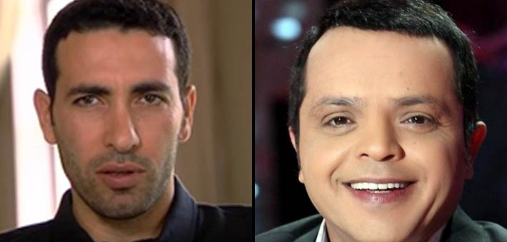 هجوم على محمد هنيدي بعد حذف تغريدة دعم فيها أبو تريكة 