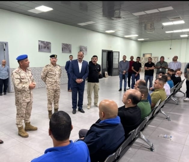 وصول طواقم المستشفى الميداني الأردني جنوب غزة/8