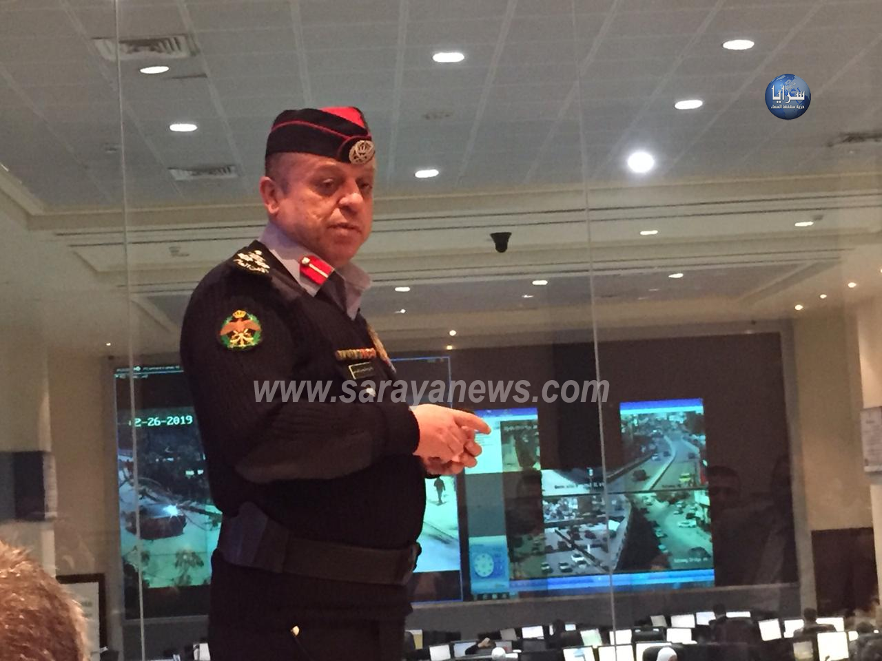 العميد الدباس : مركز القيادة والسيطرة يتلقى 20 ألف اتصال يوميا  .. وطواقمه تعمل على مدار الساعة  .. صور 
