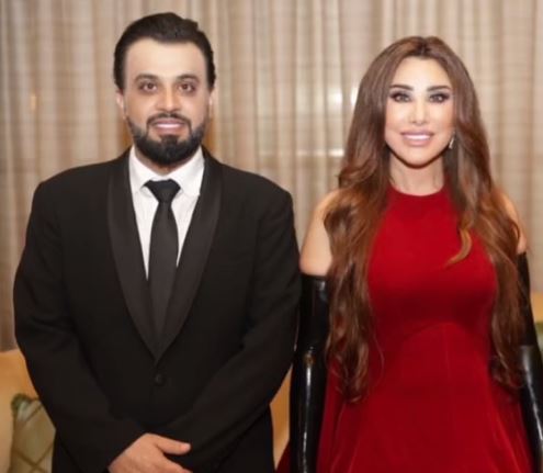 أصغر منها وتزوج مرتين ..  8 معلومات عن عمر الدهماني زوج نجوى كرم
