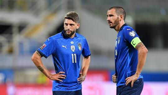 منتخب إيطاليا لكرة القدم يحقق رقما قياسيا رغم تعثره أمام بلغاريا 