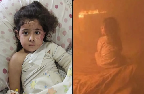 غارة إسرائيلية تقتل أما في غزة وطفلتها ذات الثلاثة أعوام تنجو من الحريق