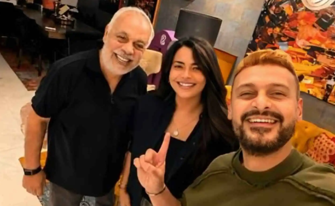 بعد شهور من أزمة "ليفل الوحش" ..  انتهاء الخلاف بين رامز وأسماء جلال 