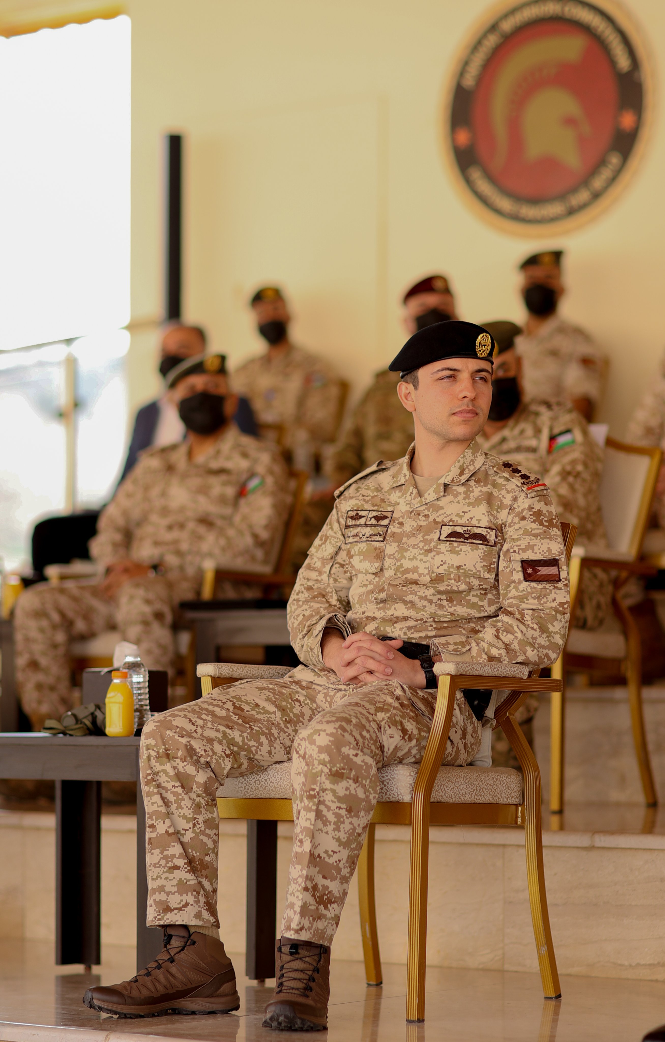 ولي العهد يتابع تمرين “استجابة النشامى”  ..  صور 