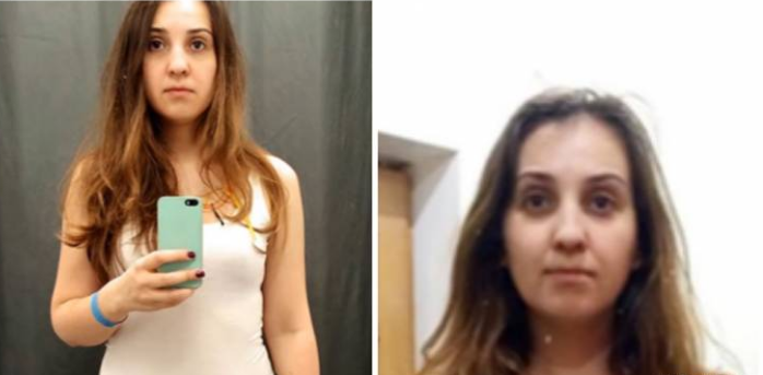 بالفيديو ..  روسية تكشف لغز مرآة غرفة القياس في محلات الملابس