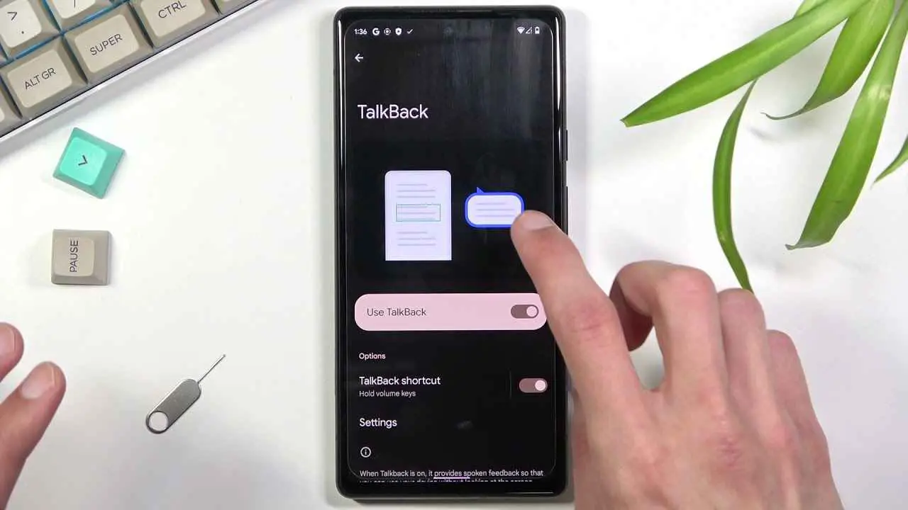  TalkBack ميزة جديدة وذكية من غوغل للمكفوفين وضعاف البصر