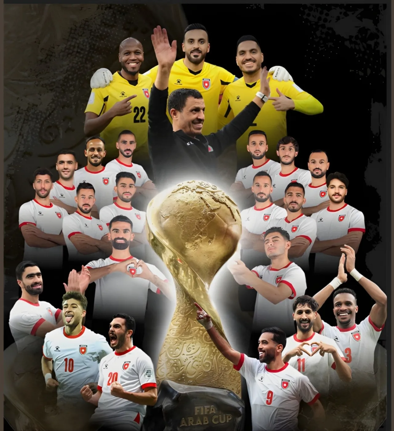 النشامى ينالون 6 ملايين و80 ألف دولار جائزة وصافة كأس العرب 2025