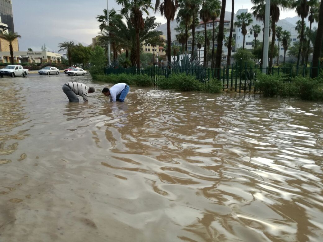 مطالبات شعبية بإقالة الشريدة بعد تهديد السيول للسكان وايقاعها اضراراً بالممتلكات ..  "صور"