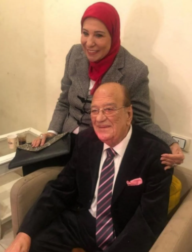 بالفيديو والصور  ..  أول تعليق من أرملة حسن حسني في ذكرى السنوية الأولى لوفاته 