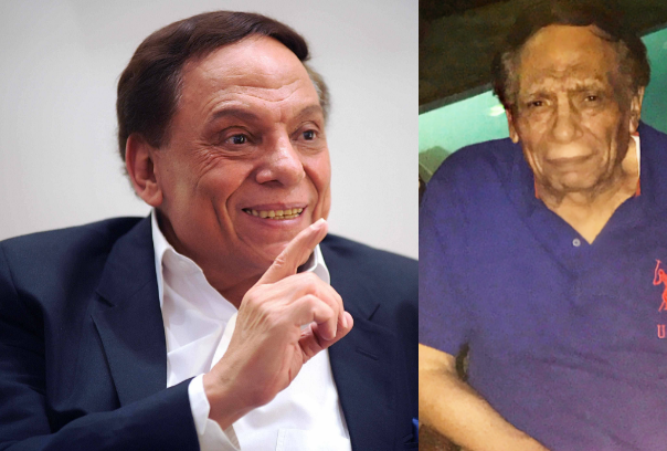  صور صادمة للفنان المصريّ عادل إمام  ..  شكله تغيّر كثيراً وملامح التعب واضحة عليه!