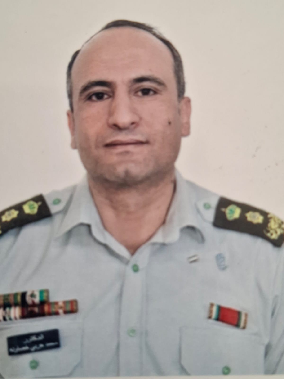 رسالة شكر وتقدير من الحشايشه للنطاس البارع المقدم الدكتور محمد حربي الخصاونة 