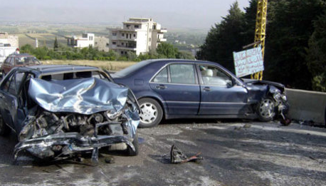 إصابة (10) أشخاص اثر حوادث تصادم متفرقه في محافظة اربد